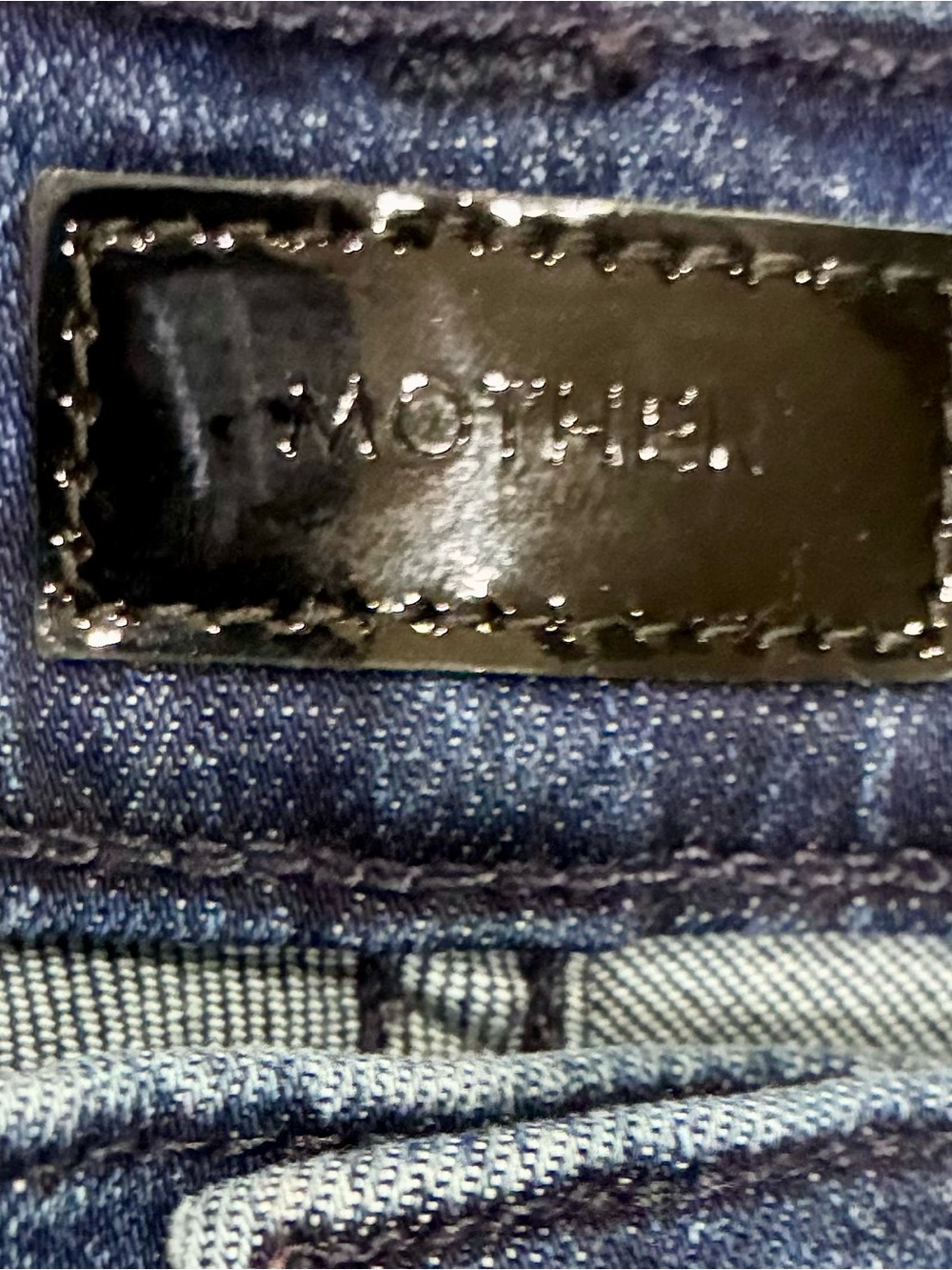 MOTHER The Weekender Fray Flare Stretch Denim Jeans Women’s 26x31 EUC - Picture 5 of 13